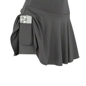 Women's 2 Pack Grey/Black Skirt